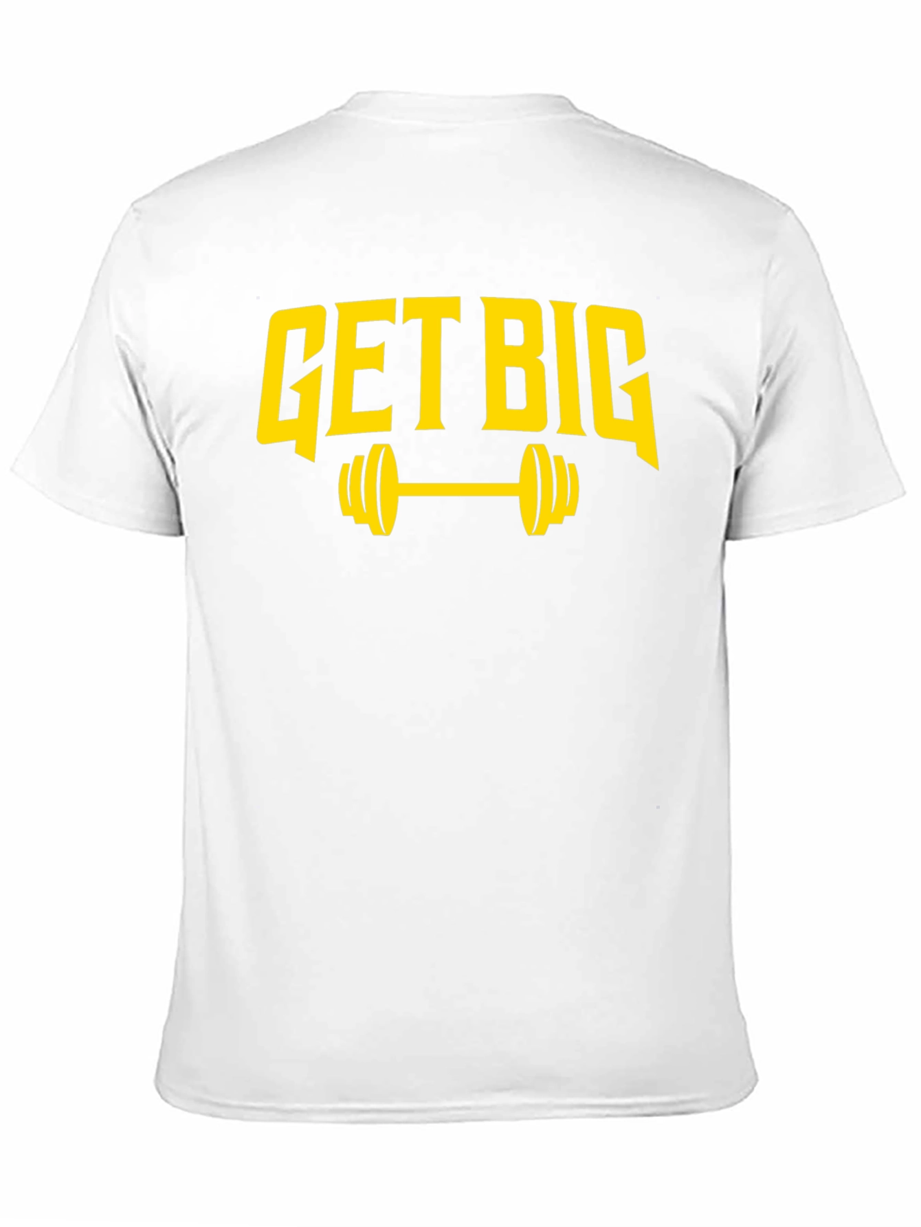 Get Big Weightlifting T-Shirt Gym Motivation