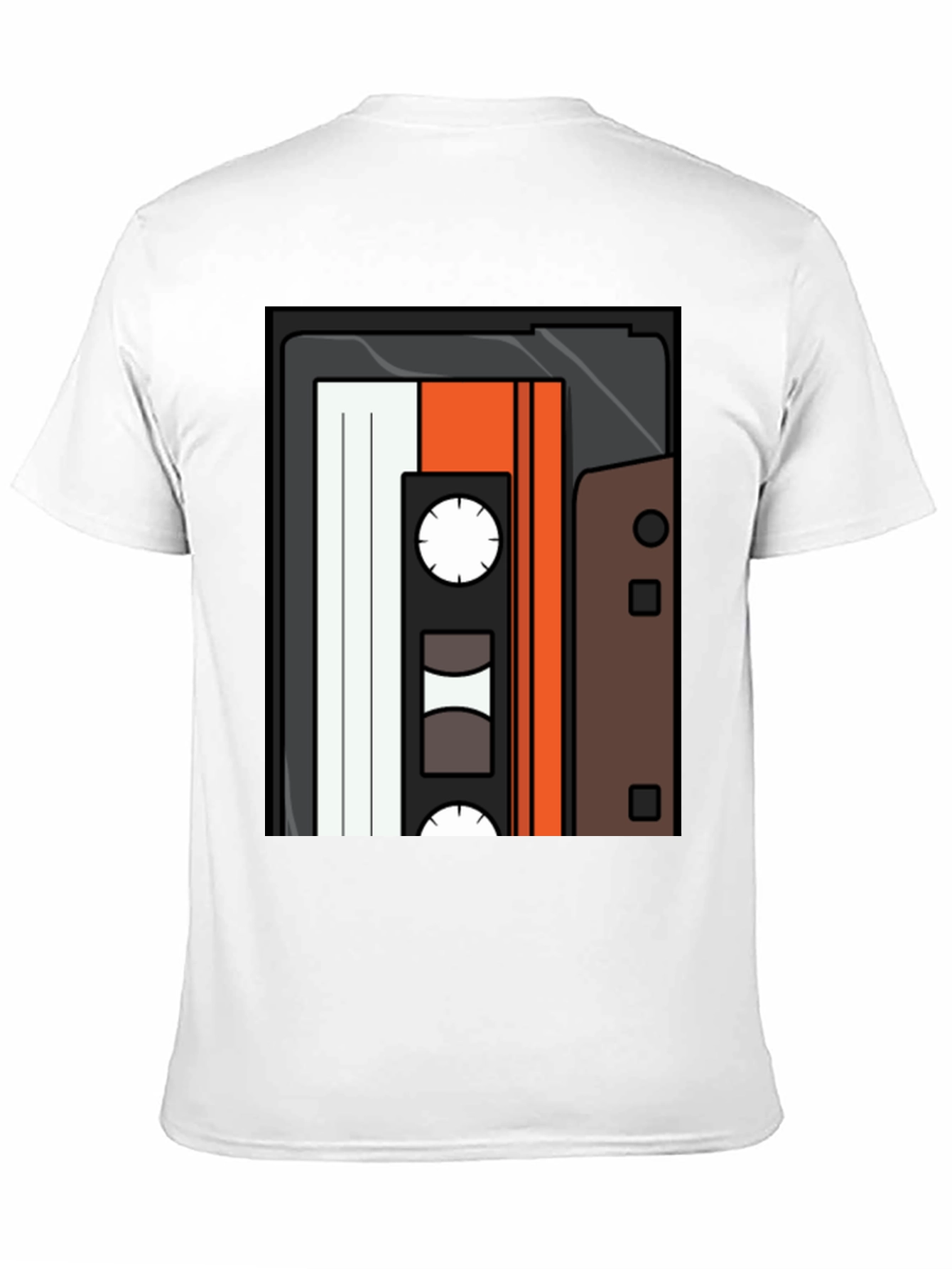 Retro Mixtape Graphic Tee - Classic Cassette T-Shirt