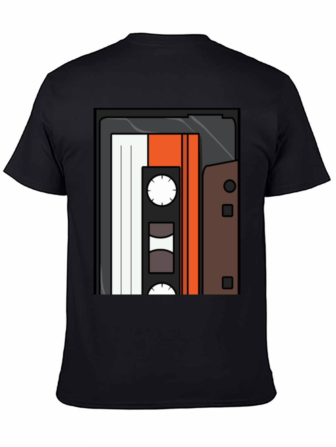 Retro Mixtape Graphic Tee - Classic Cassette T-Shirt