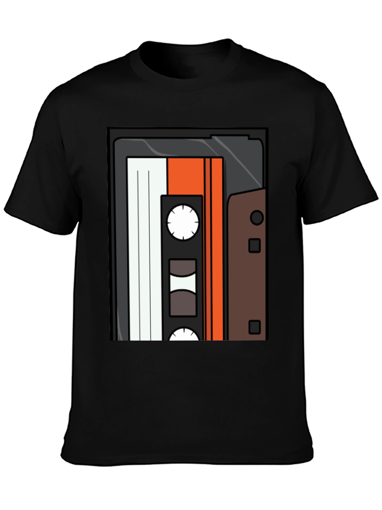 Retro Mixtape Graphic Tee - Classic Cassette T-Shirt