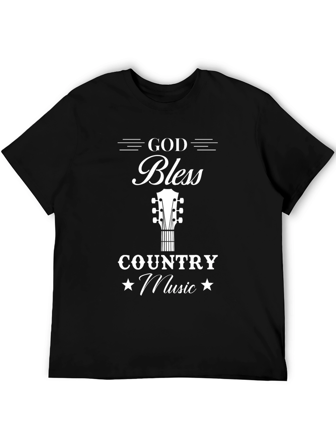 God Bless Country Music Graphic Tee