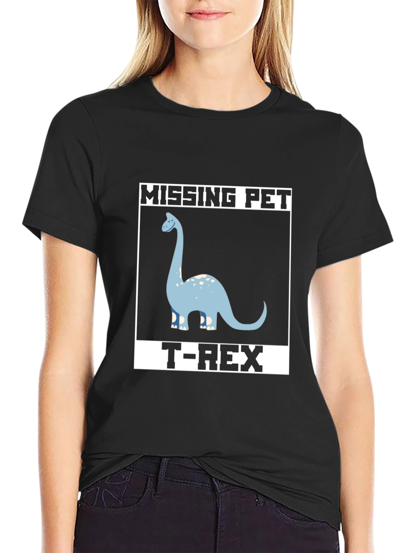 Missing Pet Brontosaurus T-Shirt