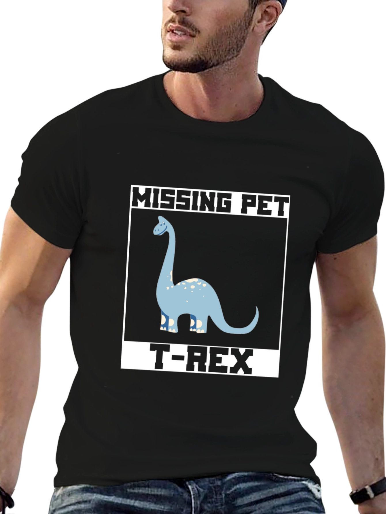 Missing Pet Brontosaurus T-Shirt