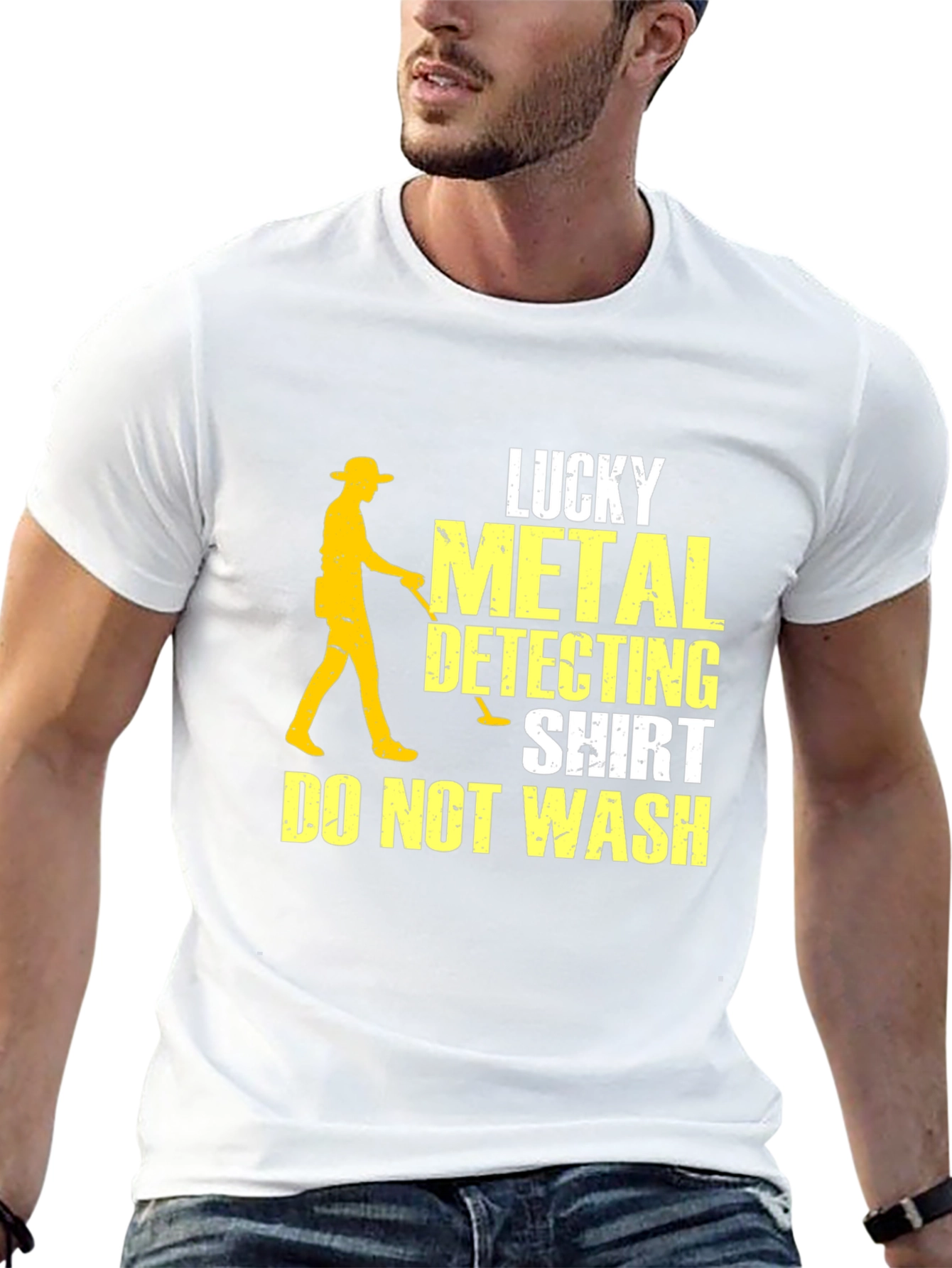 Lucky Metal Detecting Shirt - Do Not Wash Tee