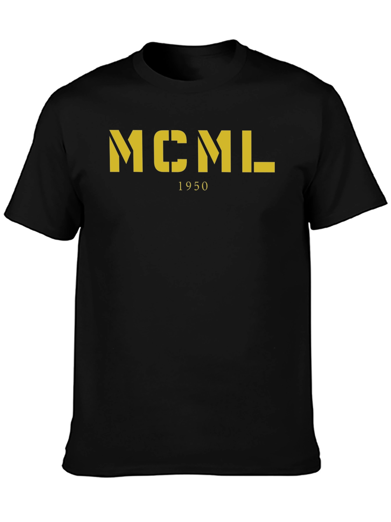MCML 1950 Graphic Tee - Classic Stencil Design