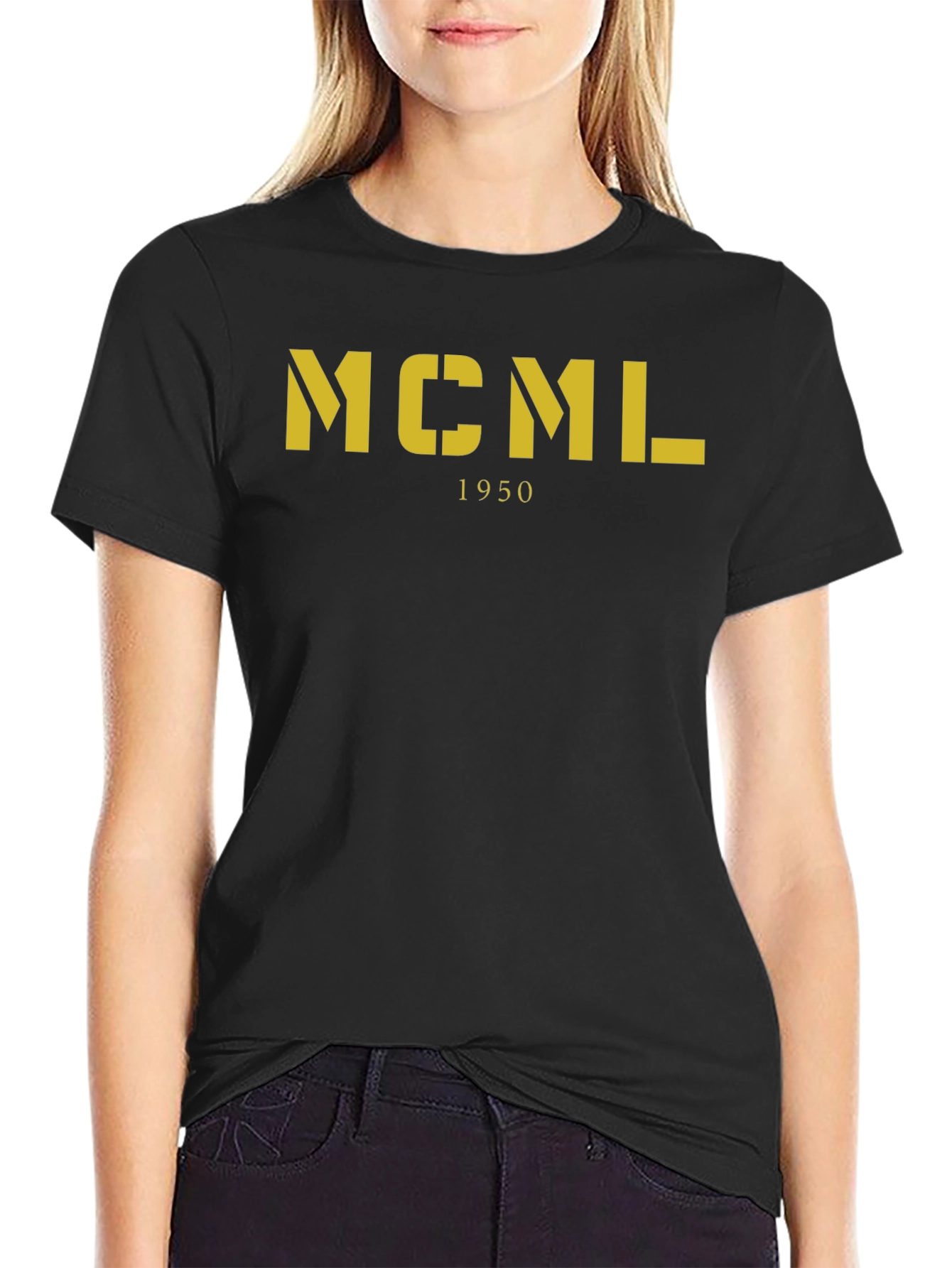 MCML 1950 Graphic Tee - Classic Stencil Design