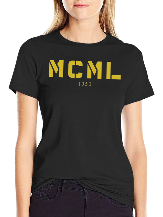 MCML 1950 Graphic Tee - Classic Stencil Design