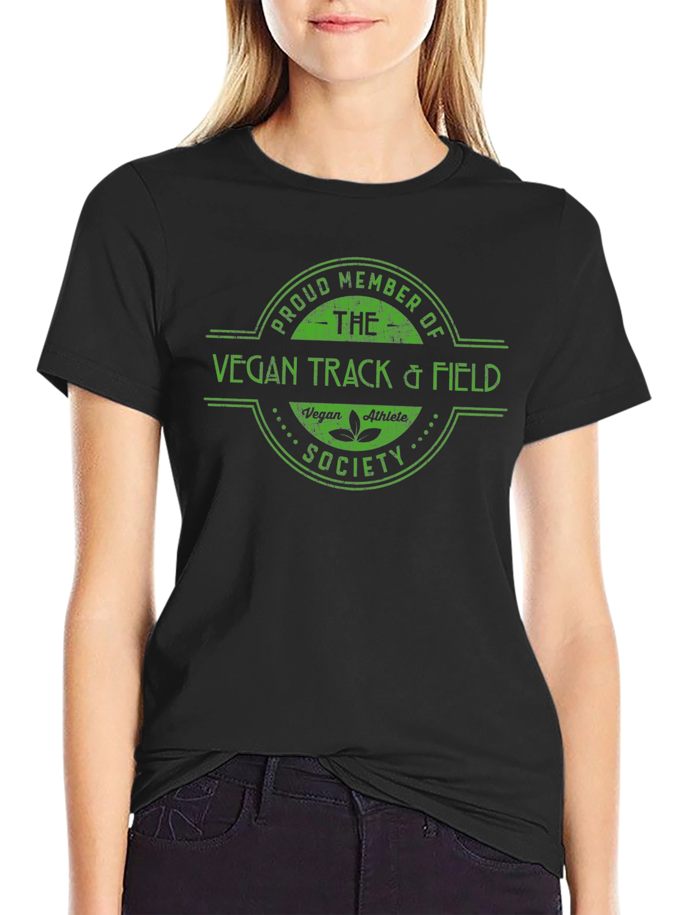Vegan Track & Field Society T-Shirt