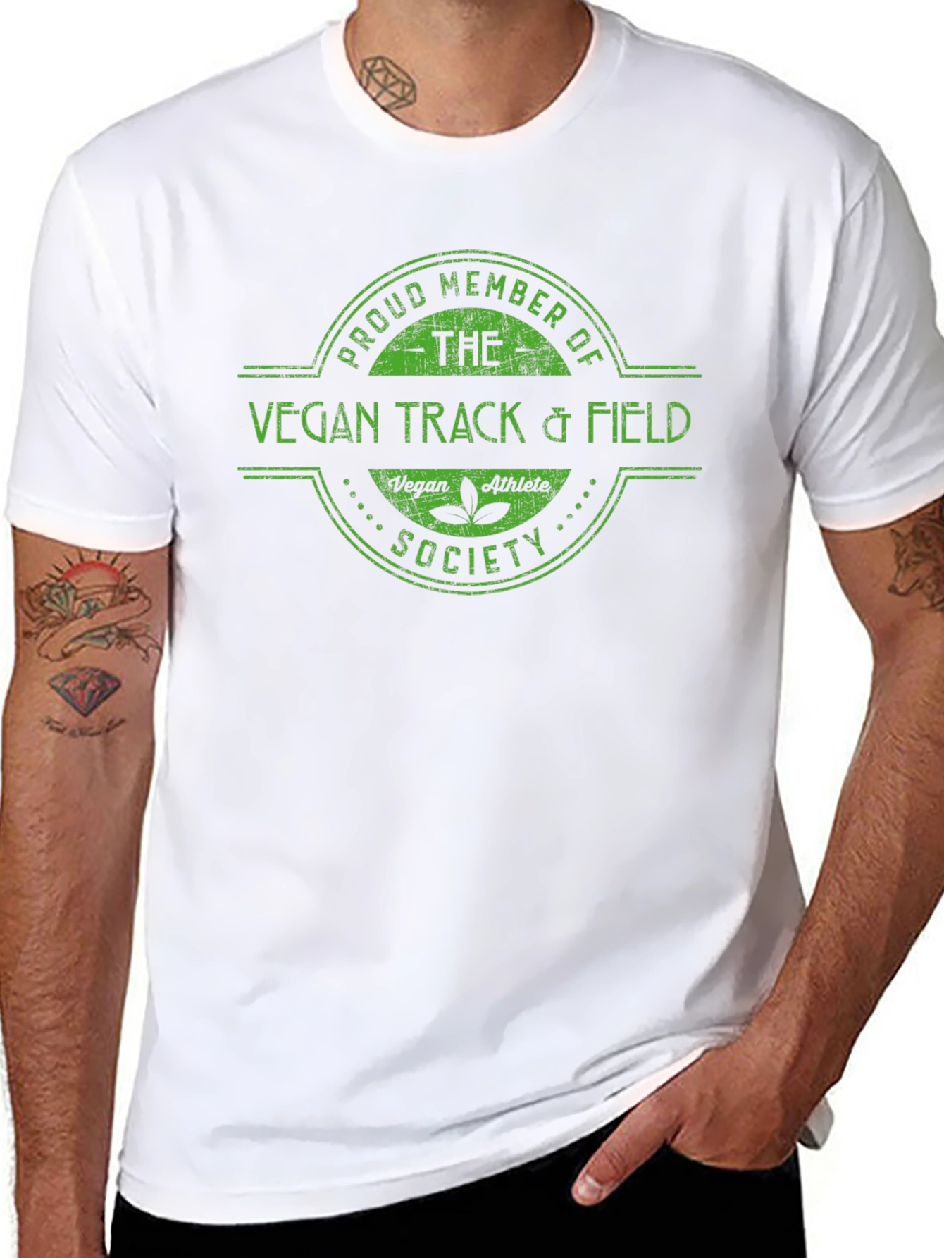 Vegan Track & Field Society T-Shirt