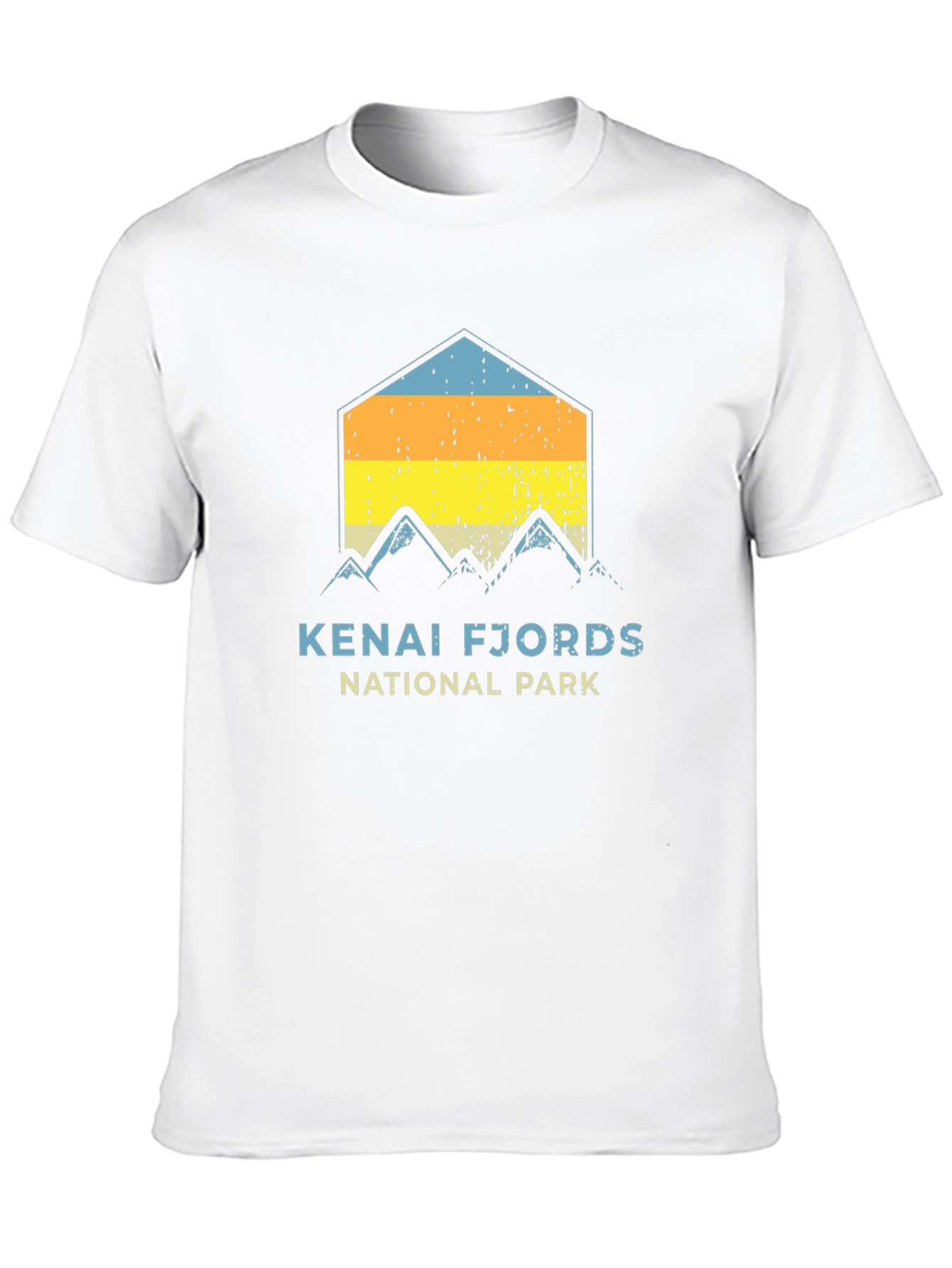 Kenai Fjords National Park Black T-Shirt