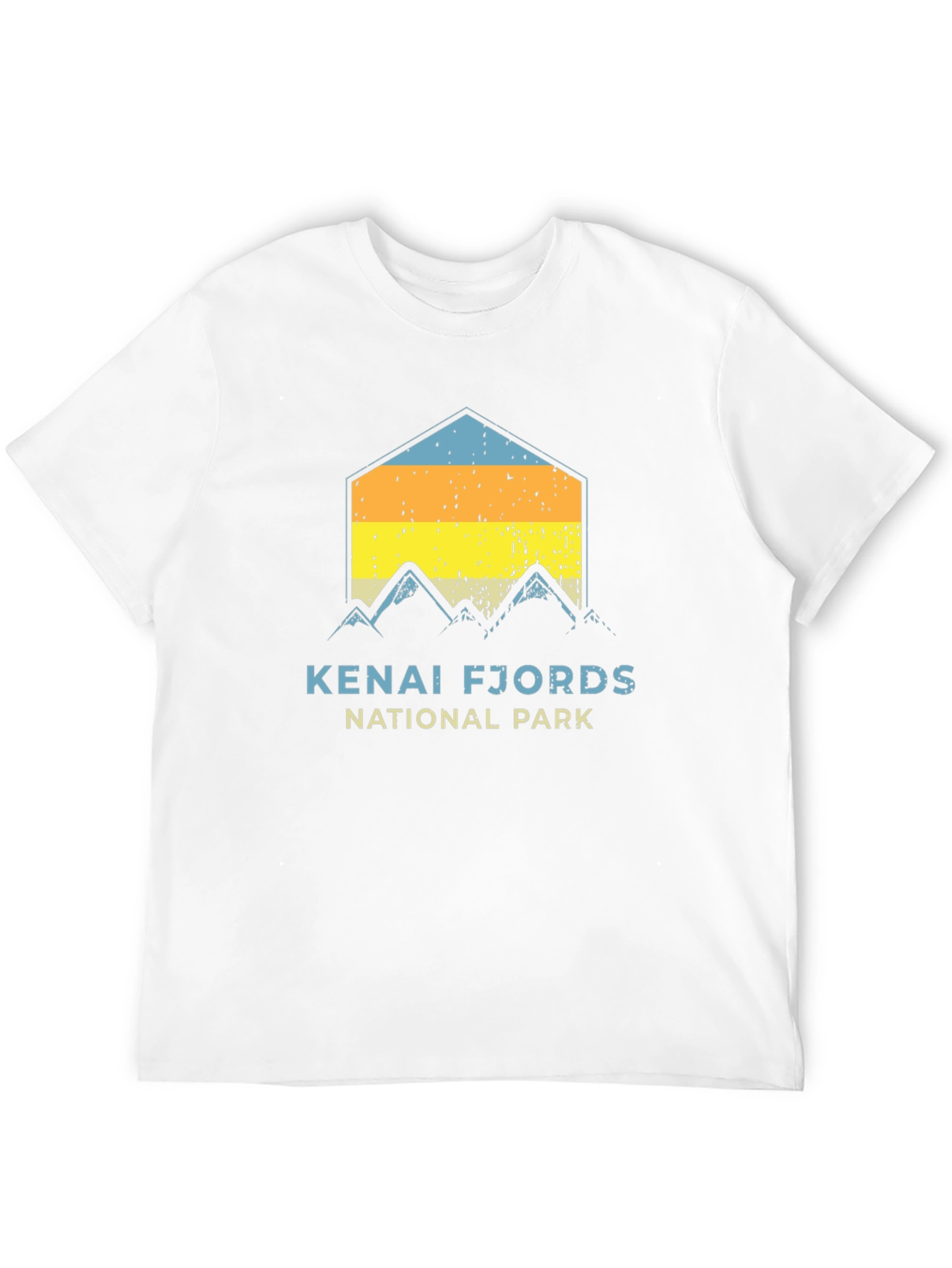 Kenai Fjords National Park Black T-Shirt