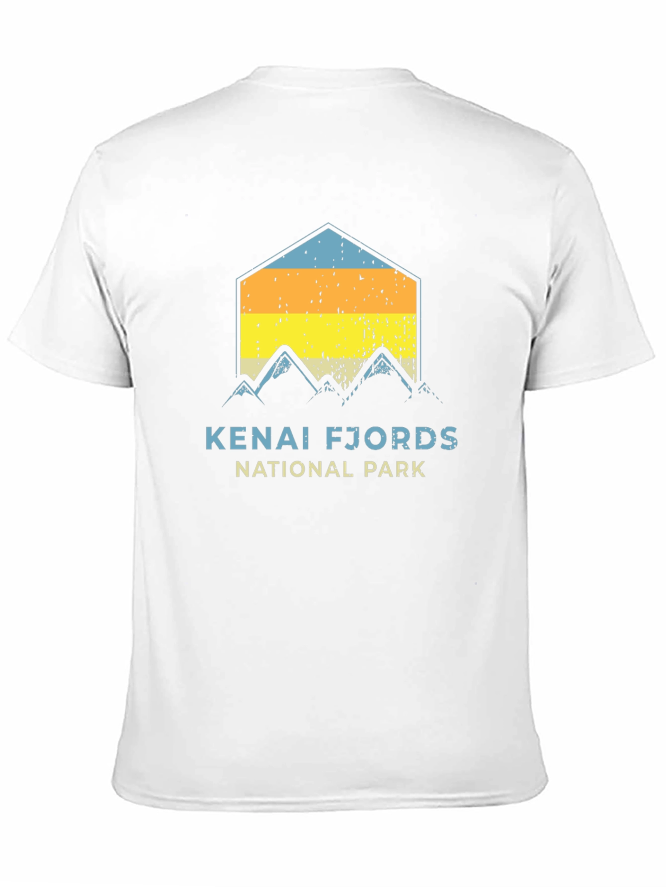 Kenai Fjords National Park Black T-Shirt