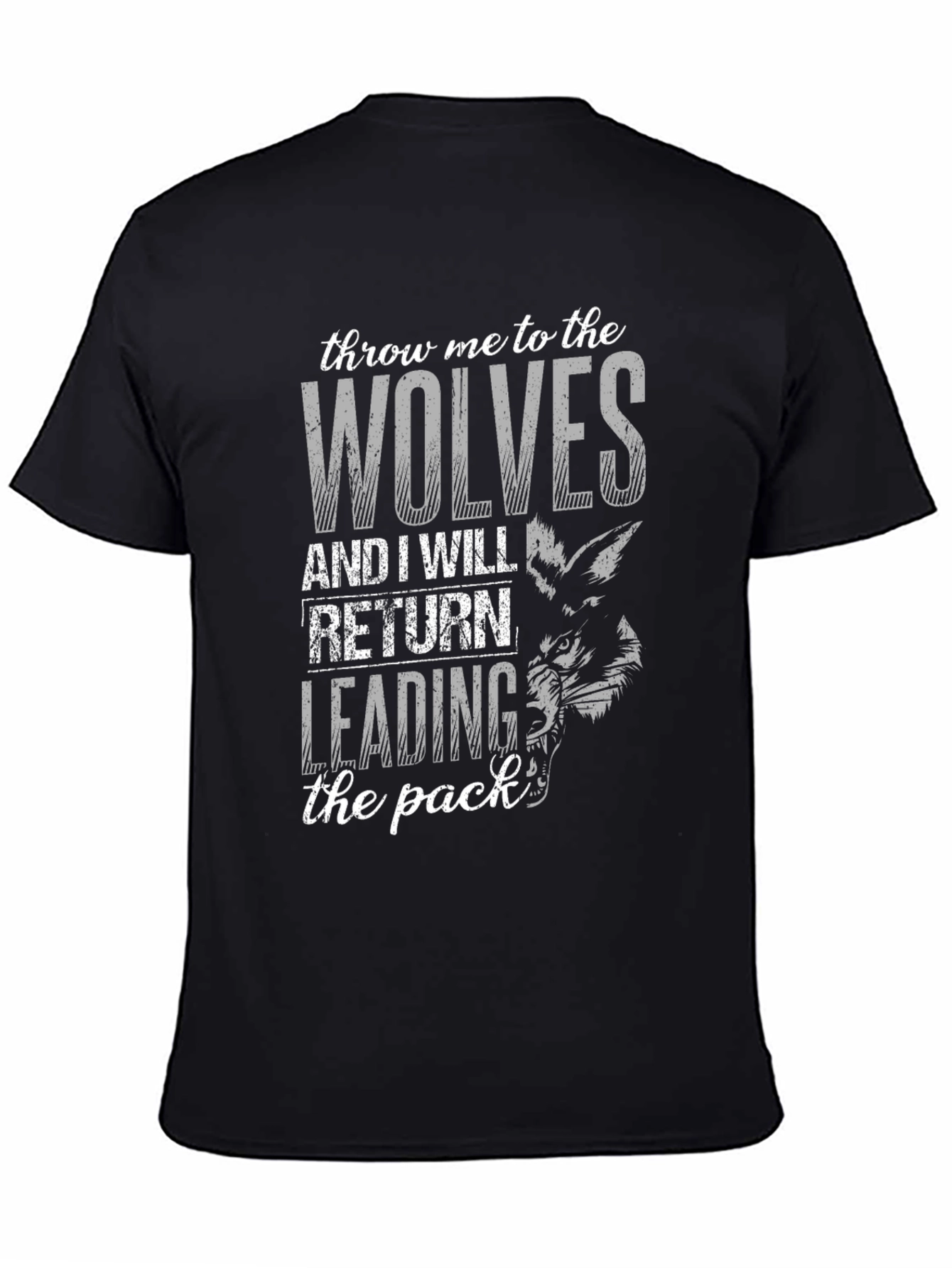 Throw Me to the Wolves Graphic Tee