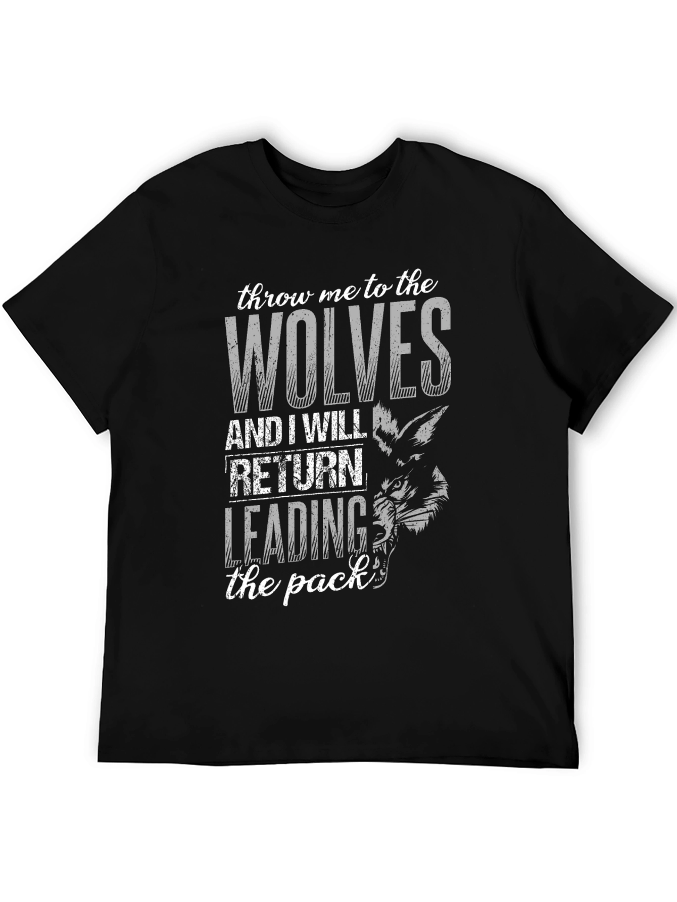 Throw Me to the Wolves Graphic Tee