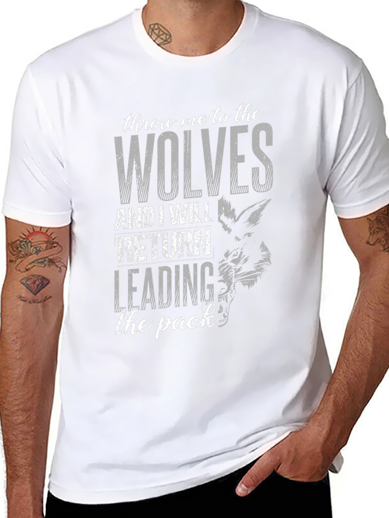 Throw Me to the Wolves Graphic Tee