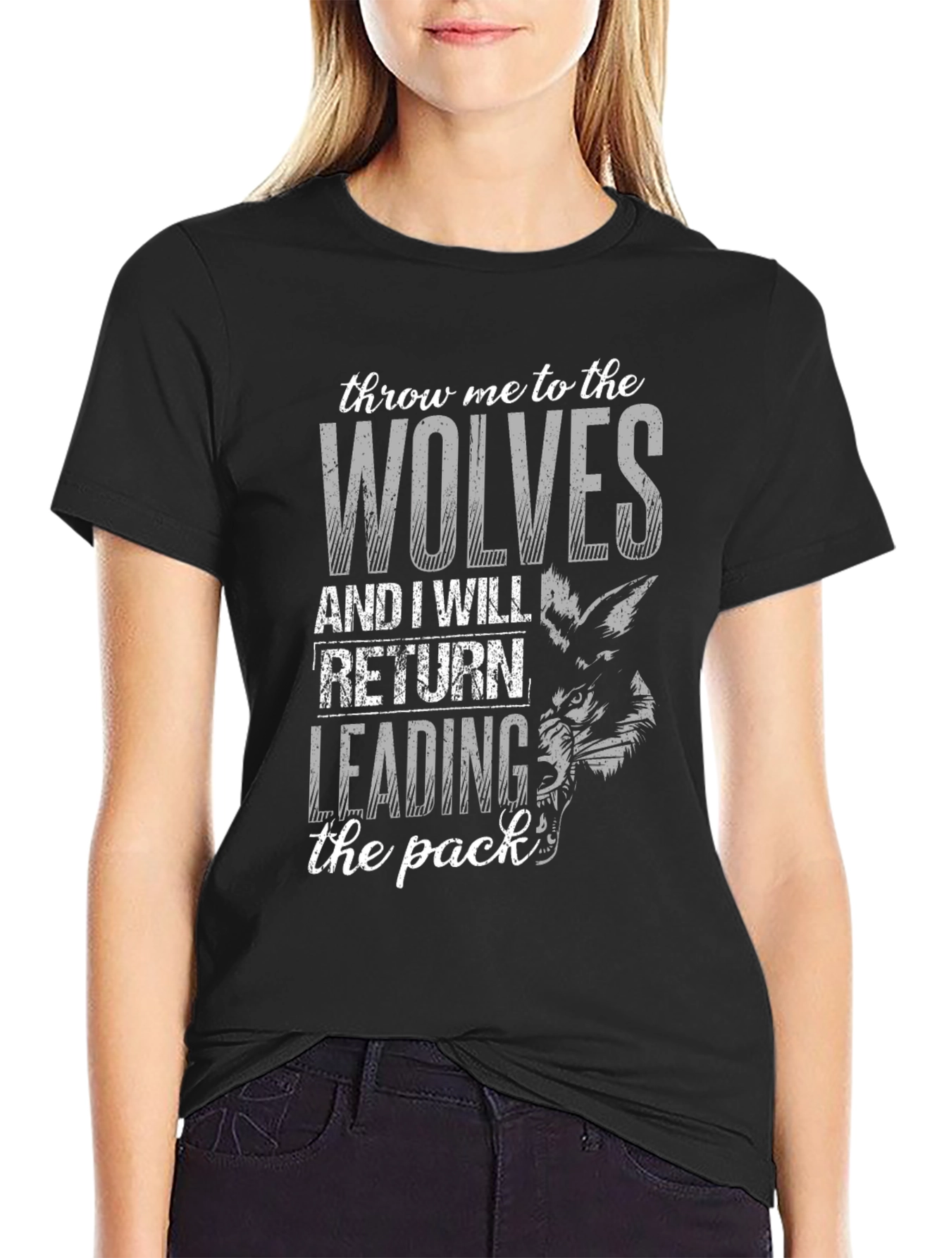 Throw Me to the Wolves Graphic Tee