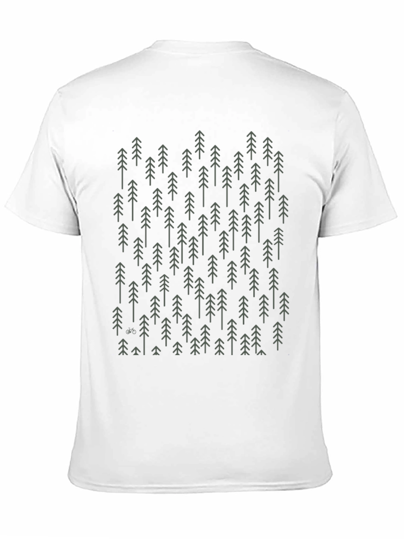 Modern Forest Graphic Tee - Black