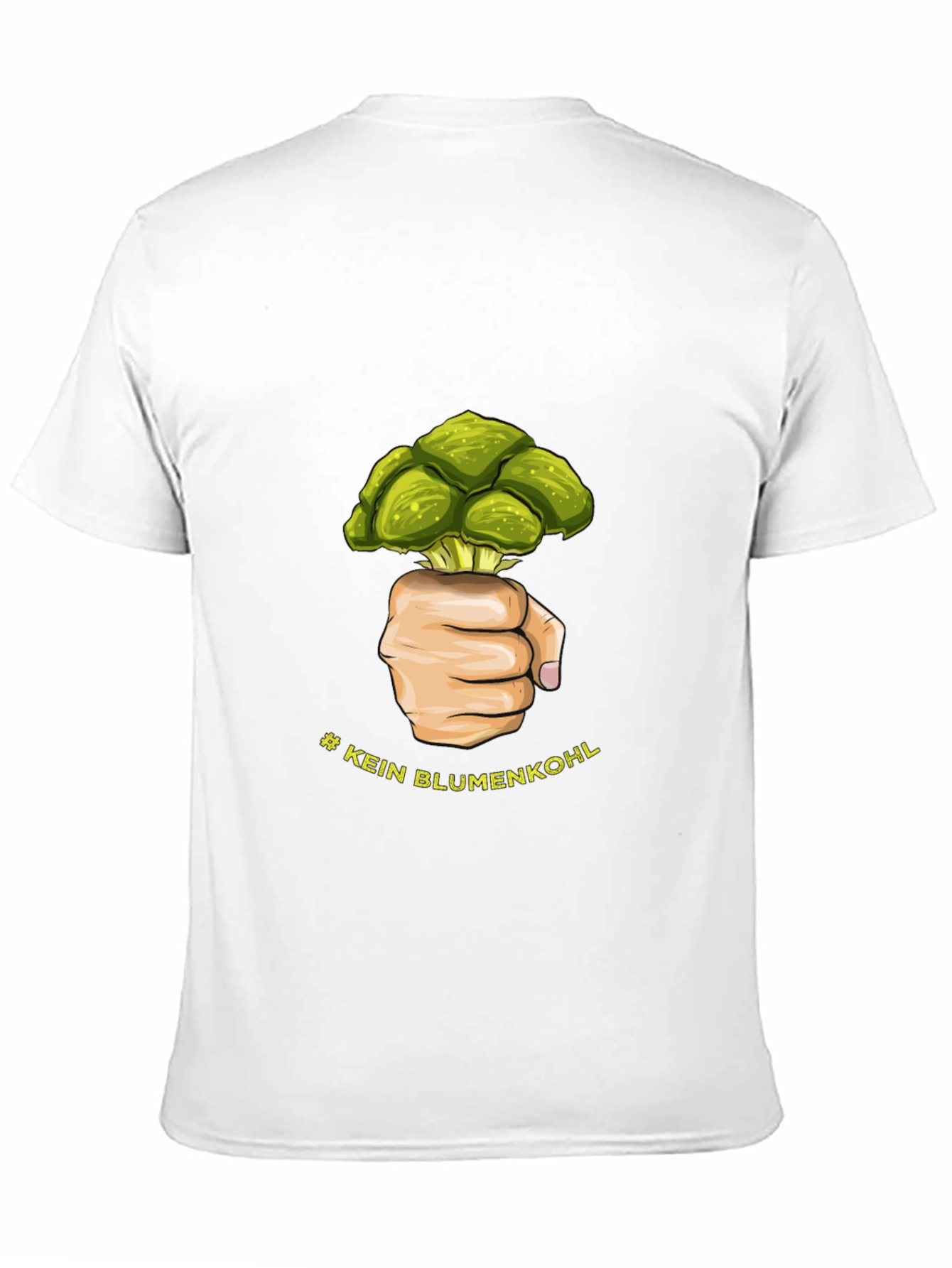 No Cauliflower T-Shirt - Graphic Tee Vegan Gift