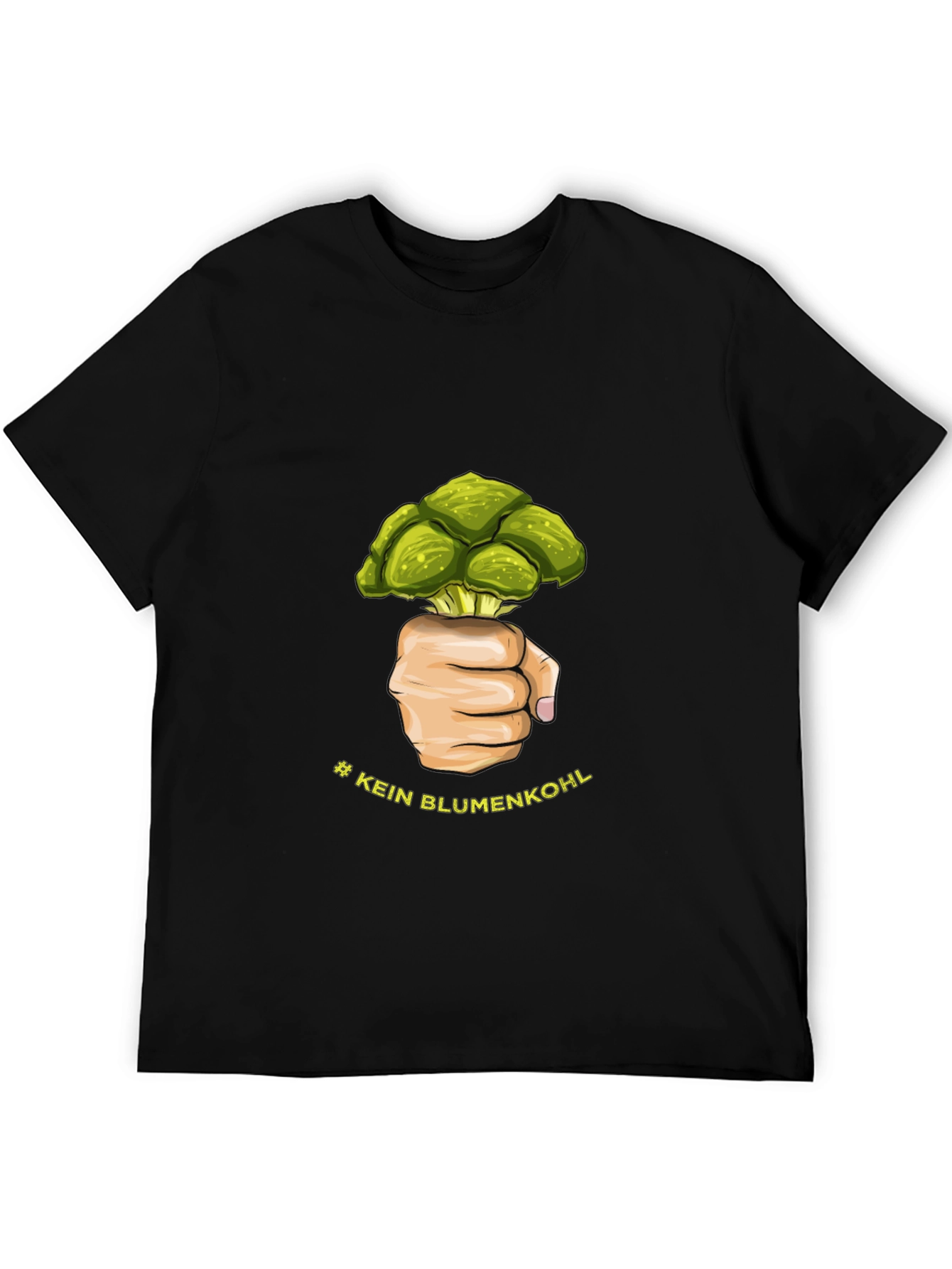 No Cauliflower T-Shirt - Graphic Tee Vegan Gift