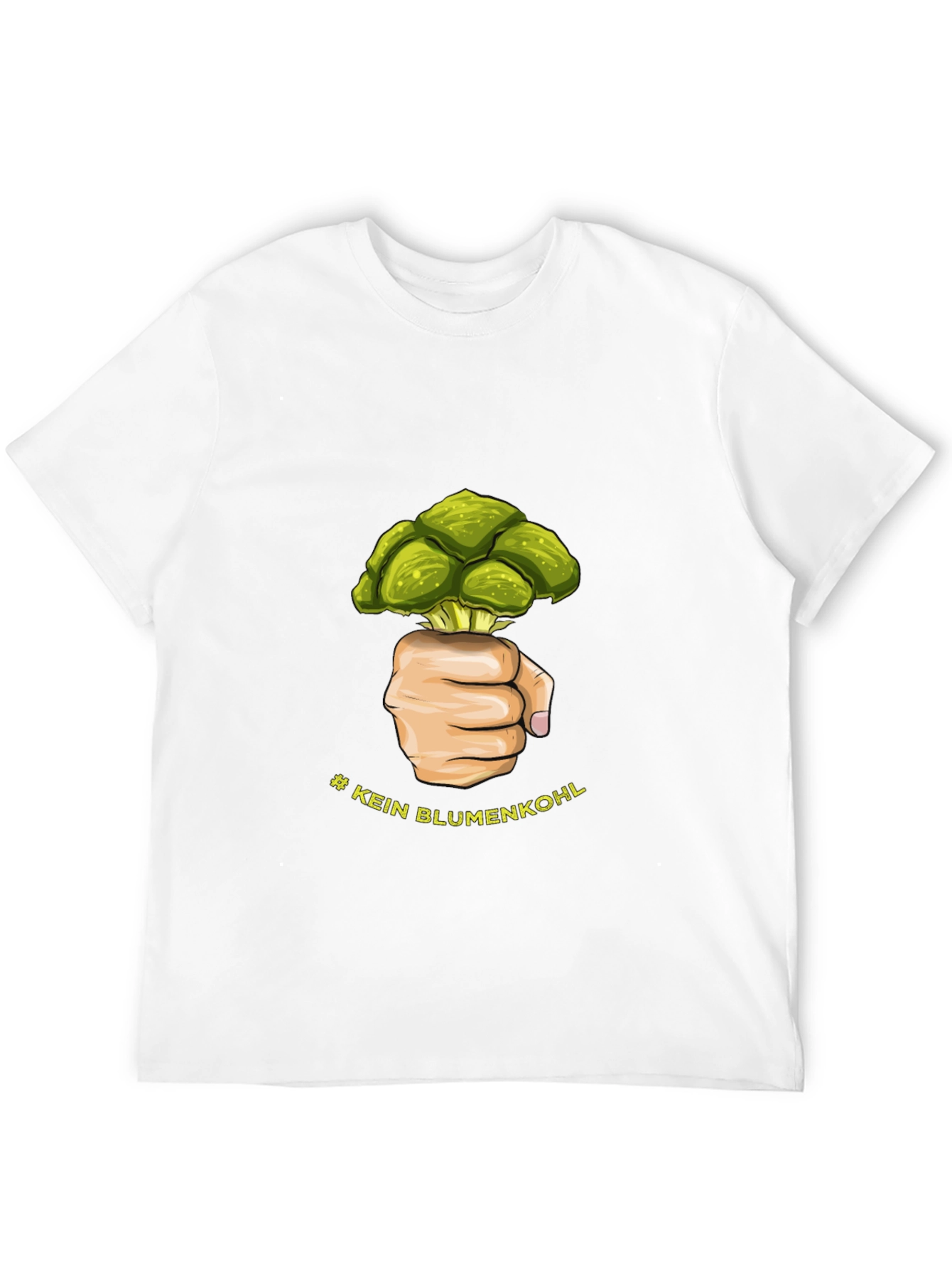 No Cauliflower T-Shirt - Graphic Tee Vegan Gift