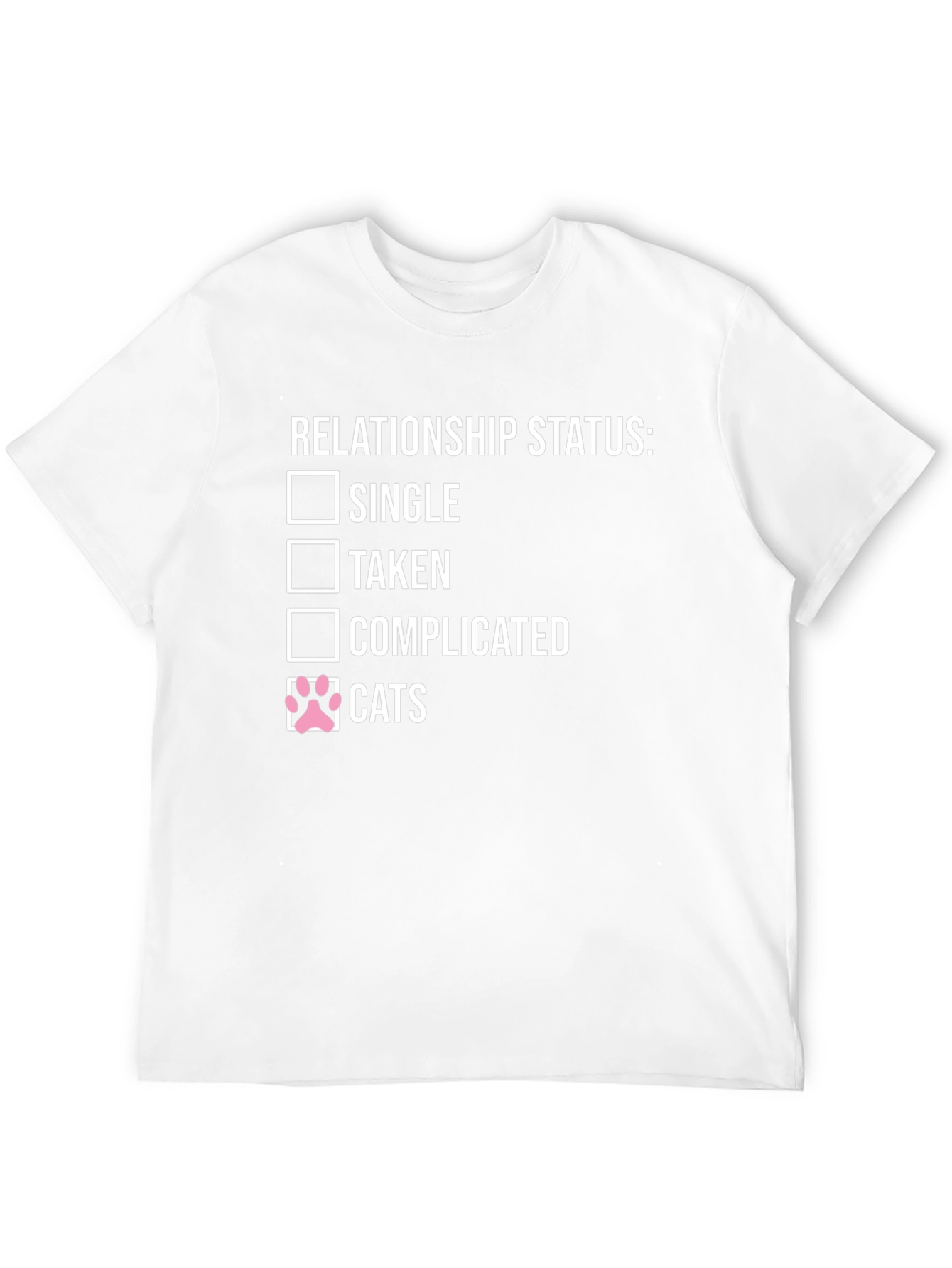 Relationship Status: Cats T-Shirt