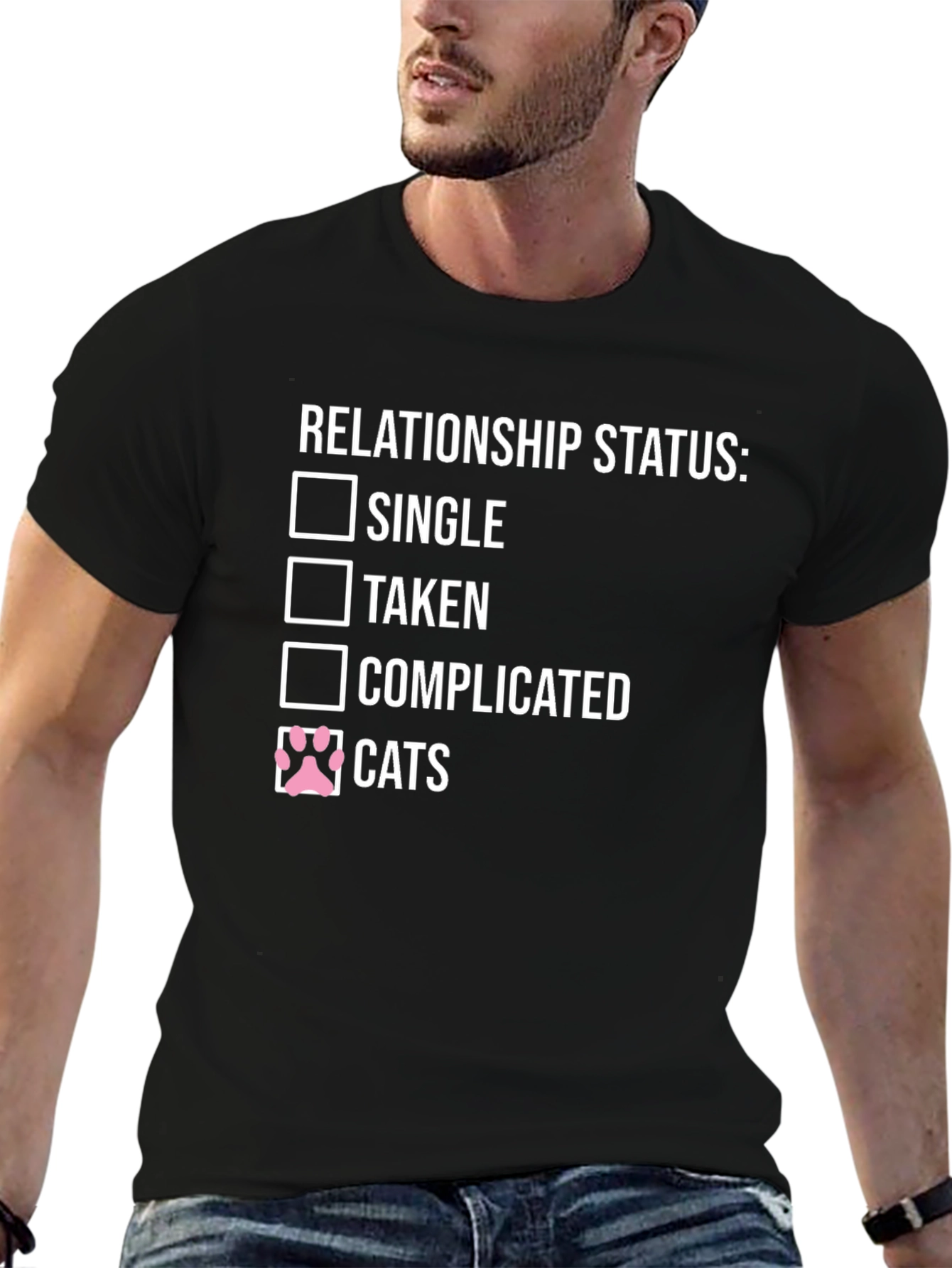 Relationship Status: Cats T-Shirt