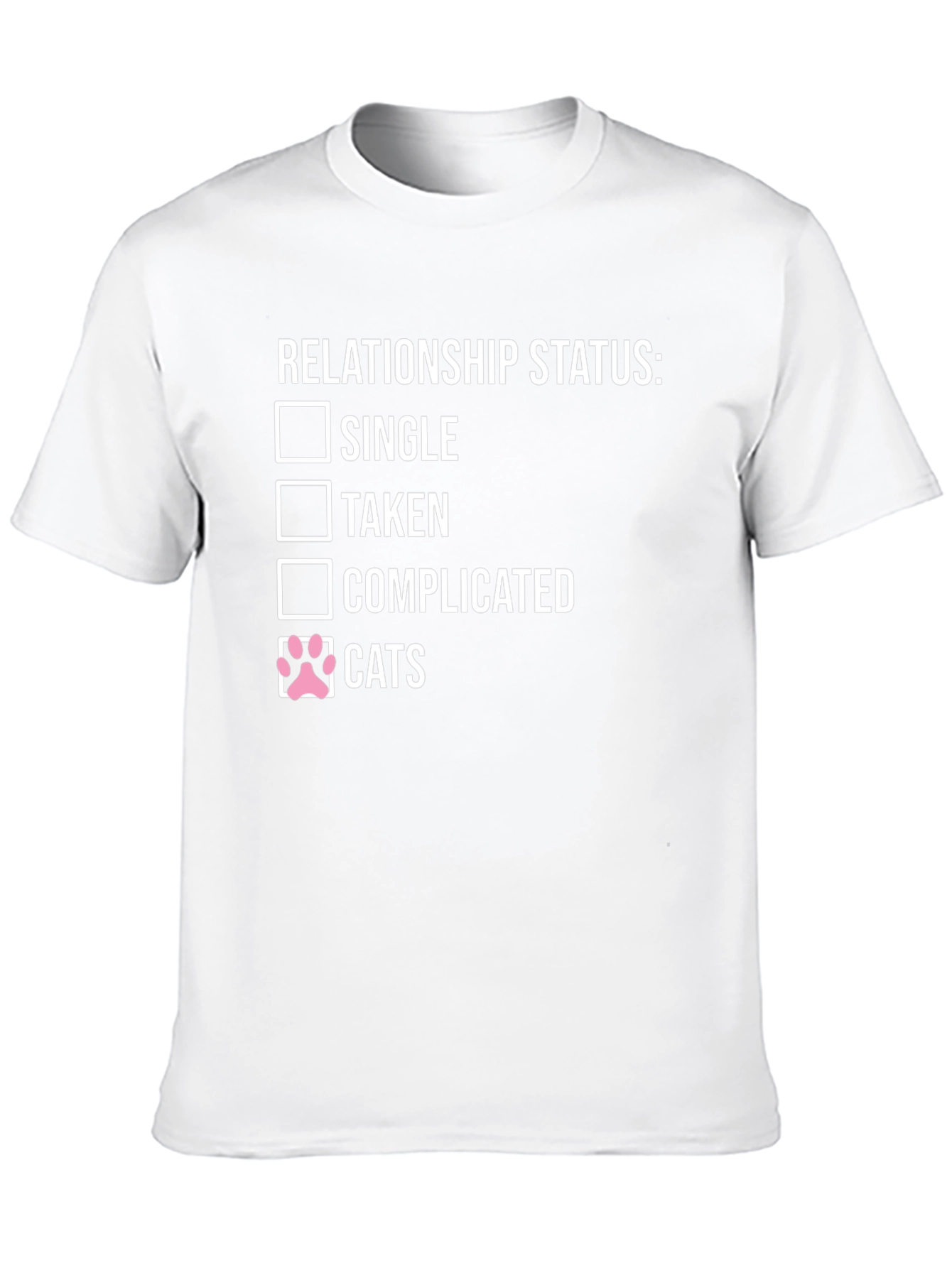 Relationship Status: Cats T-Shirt