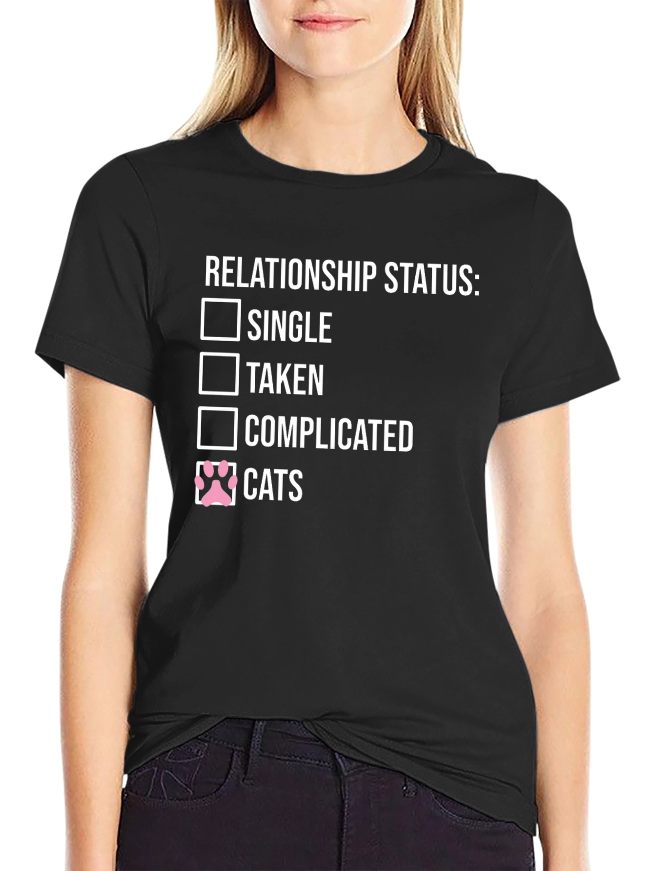 Relationship Status: Cats T-Shirt