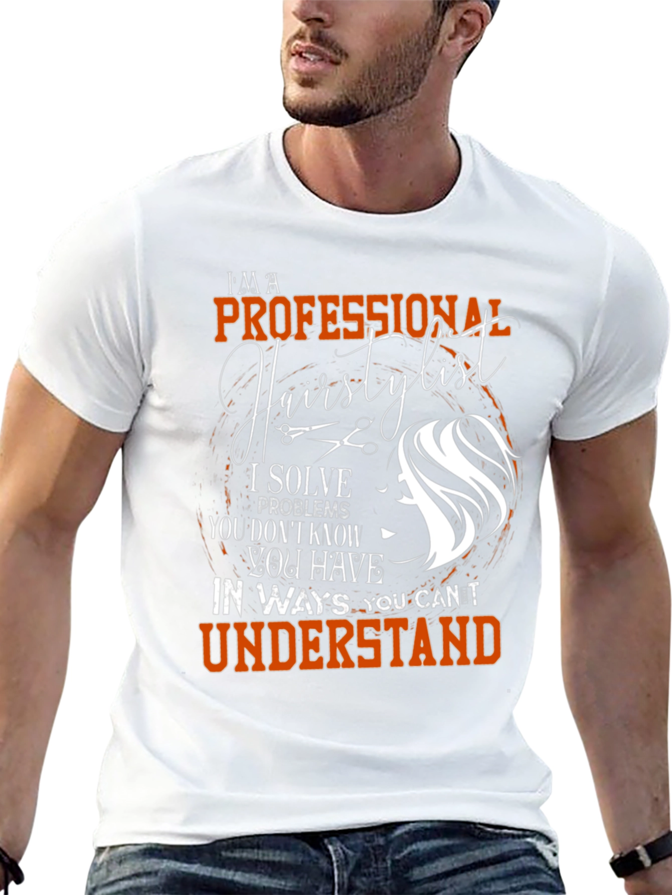 Professional Hairstylist T-Shirt - Salon Humor