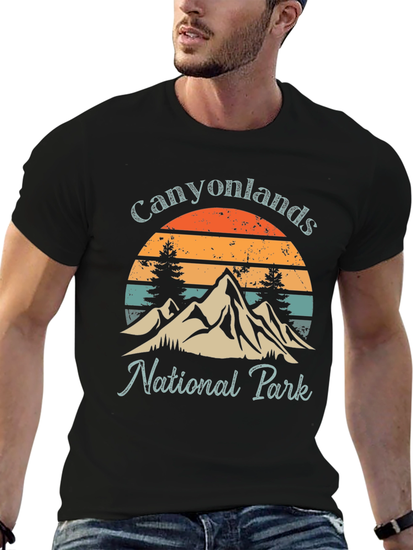 Canyonlands National Park Retro Graphic Tee