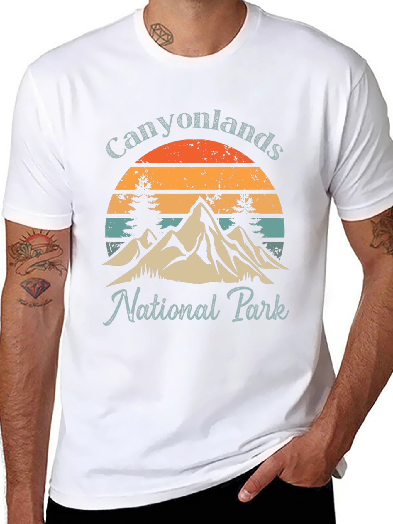 Canyonlands National Park Retro Graphic Tee