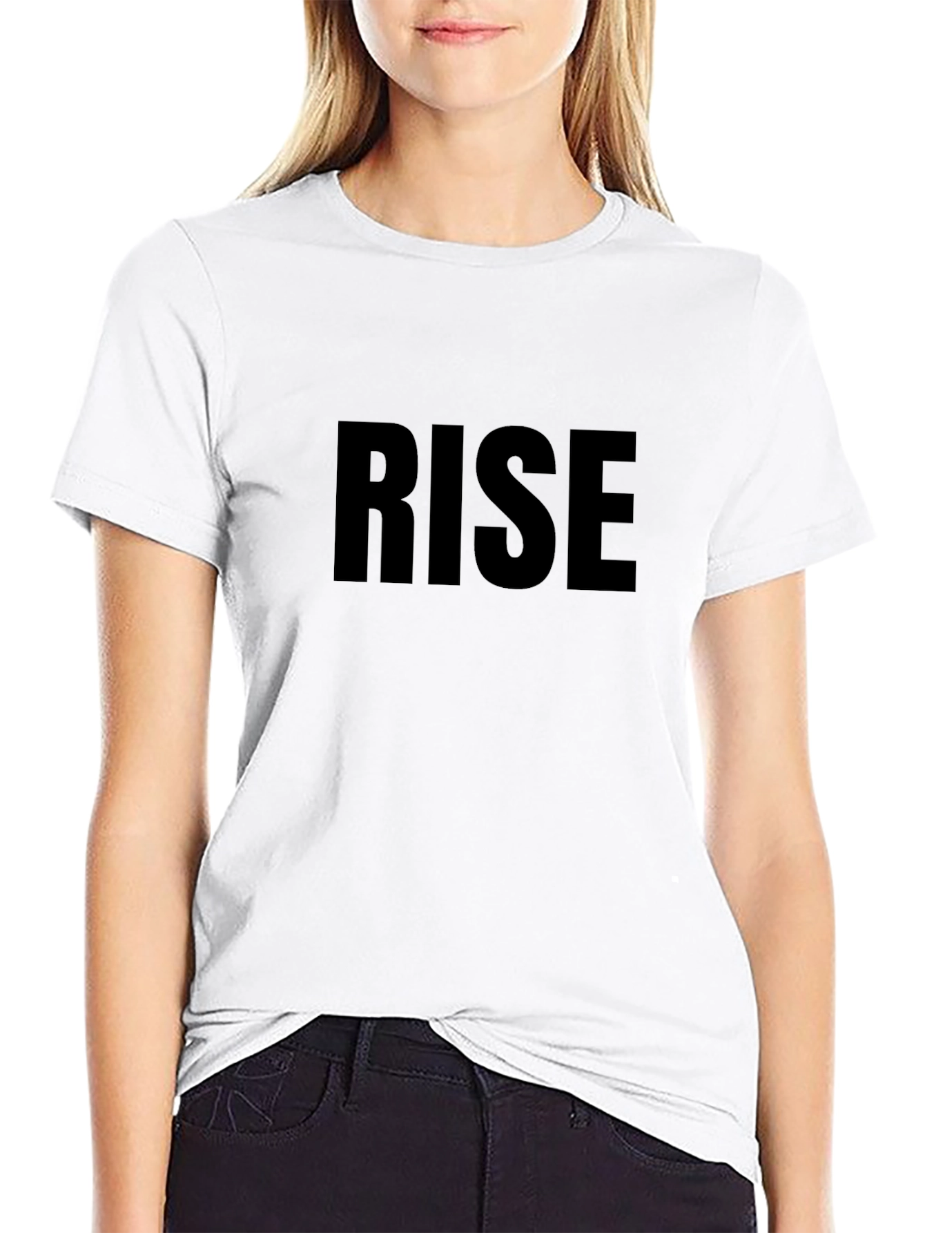 RISE Graphic Tee - Bold Statement Classic Fit