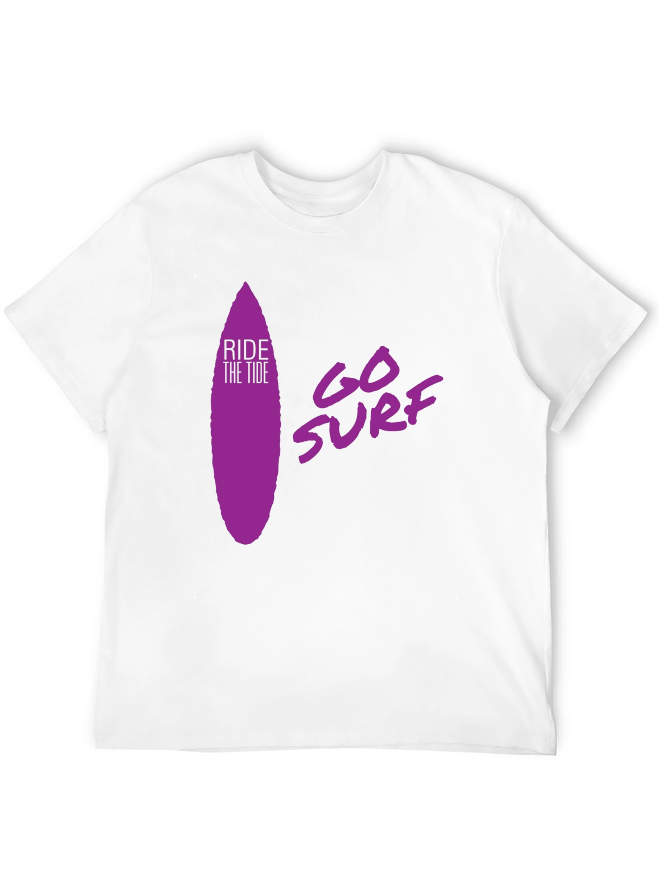 Ride the Tide Surf T-Shirt - Black