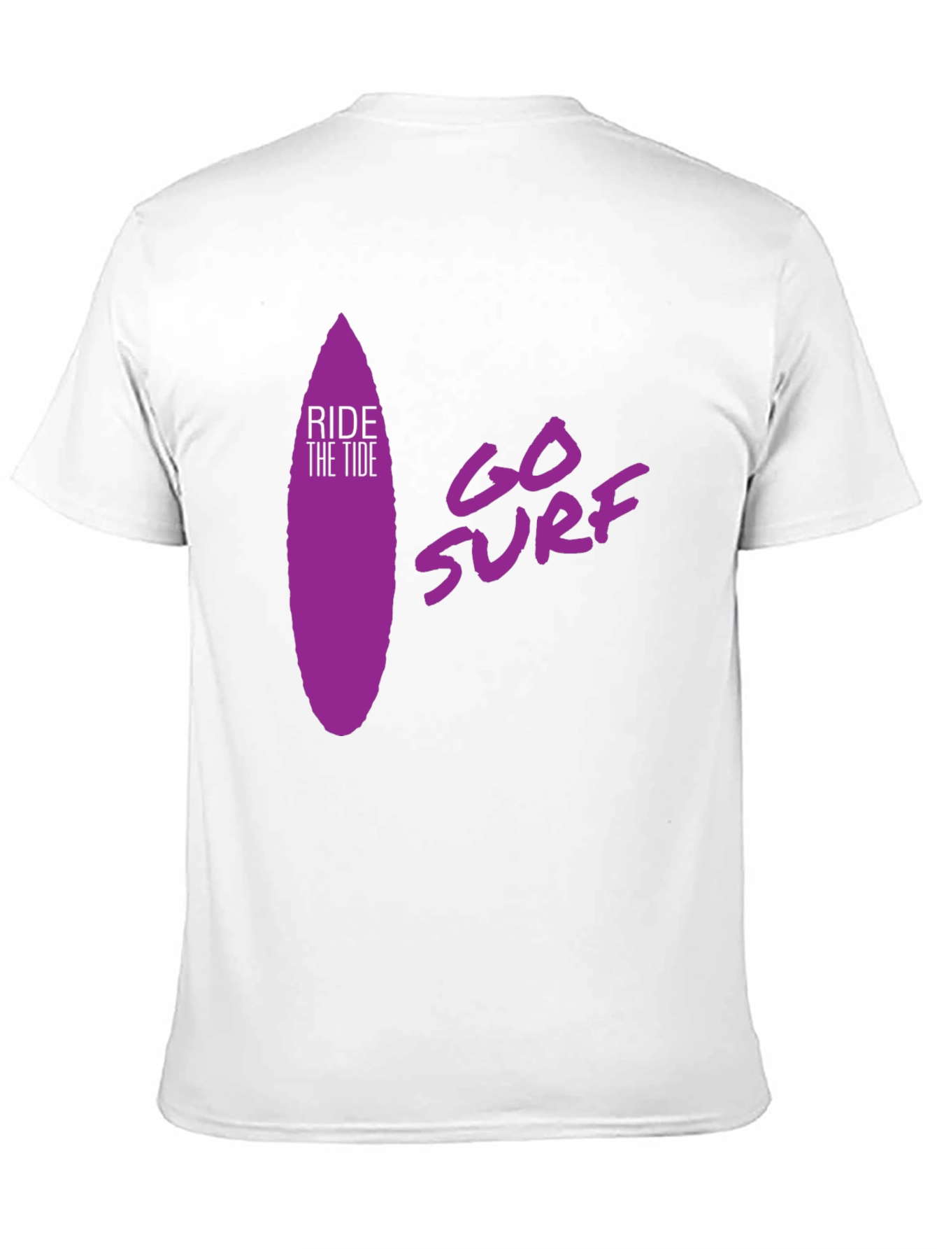 Ride the Tide Surf T-Shirt - Black