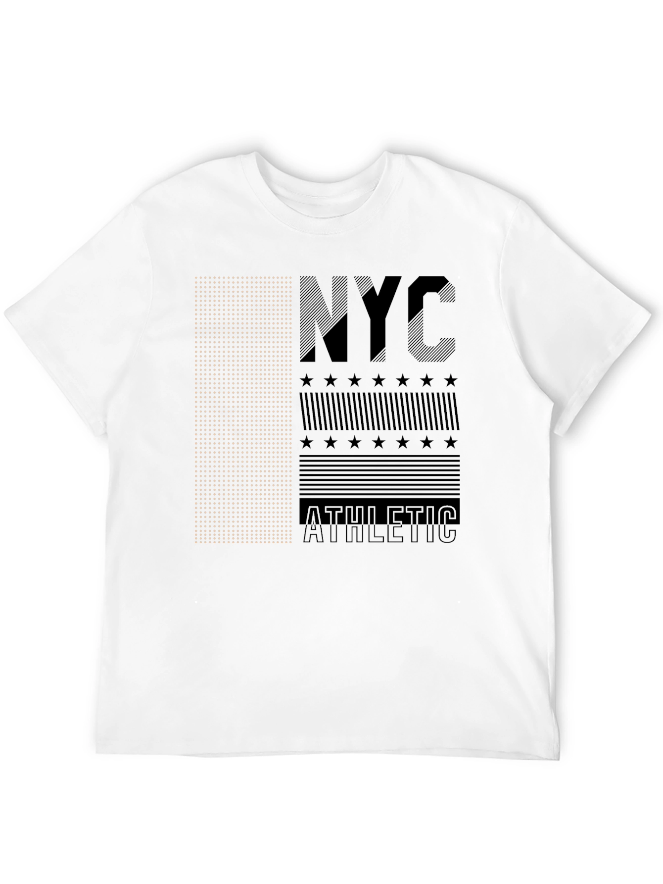 NYC Athletic Graphic Tee - Black