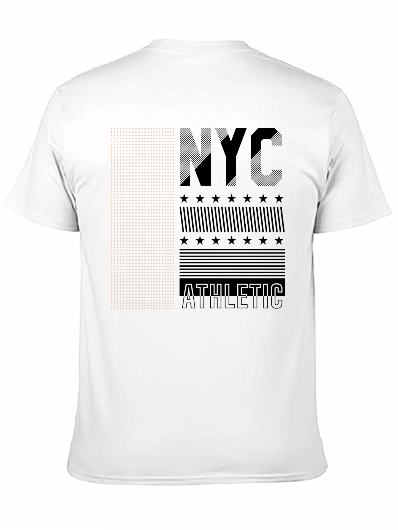 NYC Athletic Graphic Tee - Black