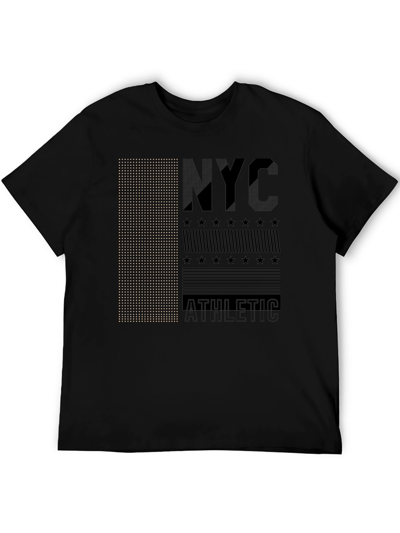 NYC Athletic Graphic Tee - Black