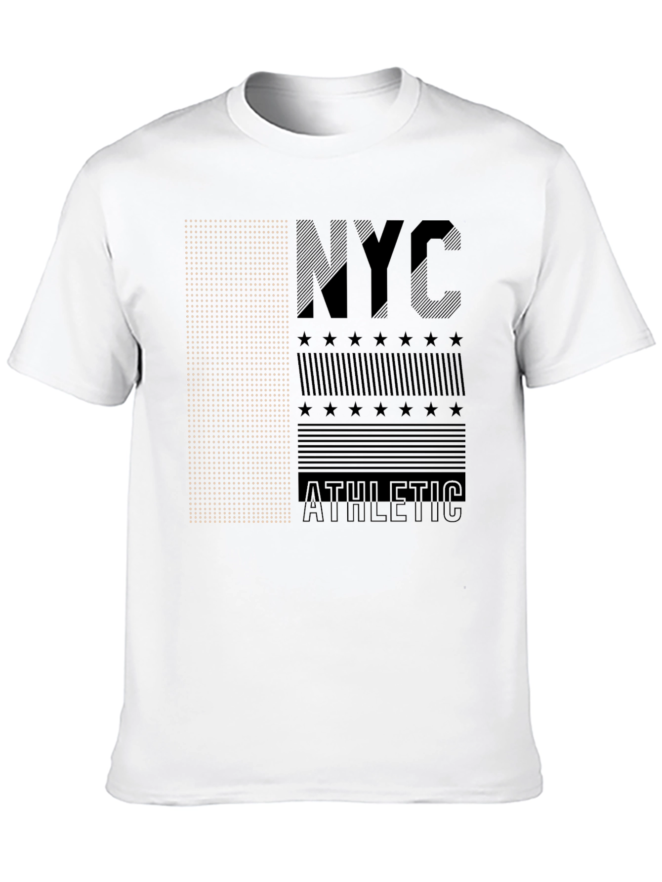 NYC Athletic Graphic Tee - Black