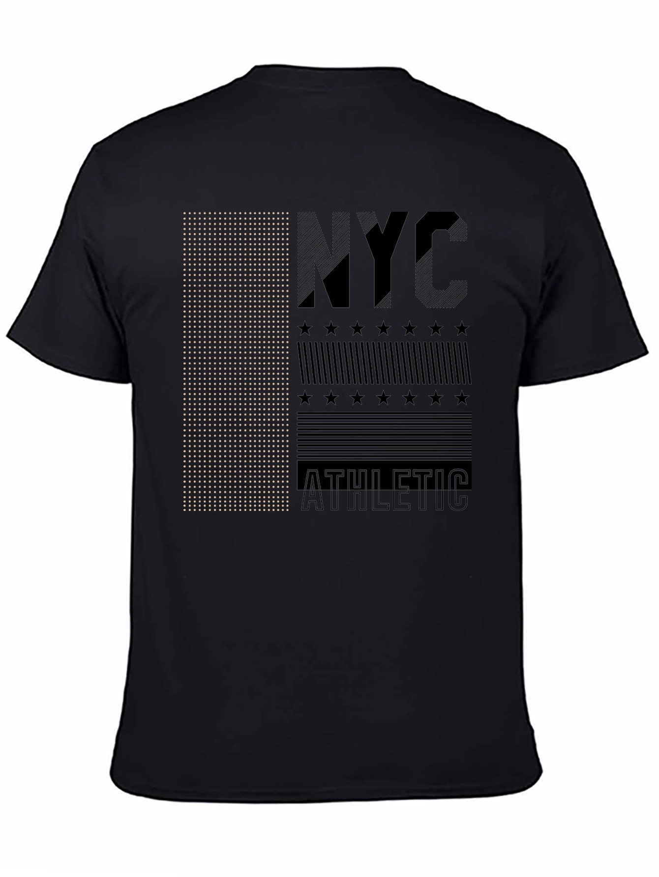 NYC Athletic Graphic Tee - Black