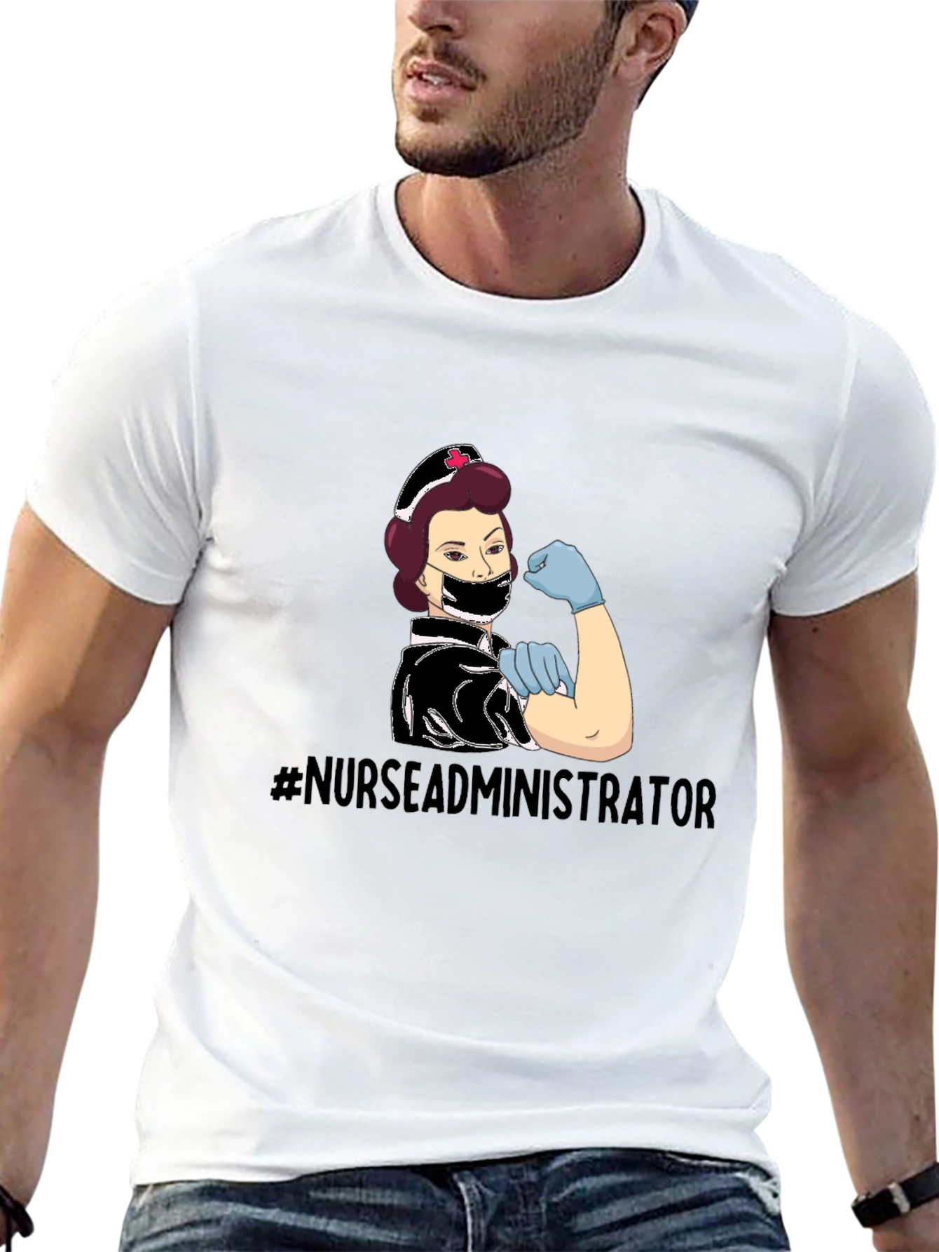 Nurse Administrator T-Shirt - We Can Do It!