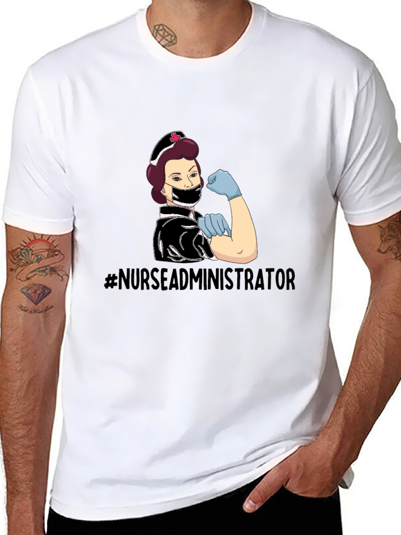 Nurse Administrator T-Shirt - We Can Do It!