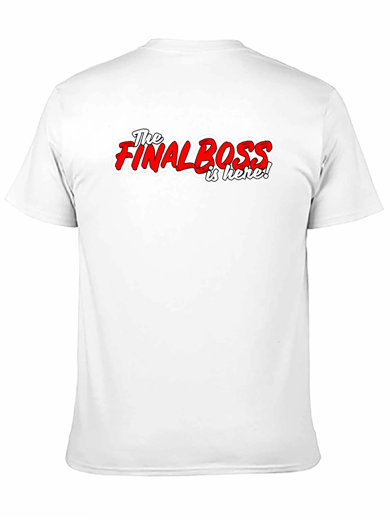 The Final Boss T-Shirt - Gamer Style!
