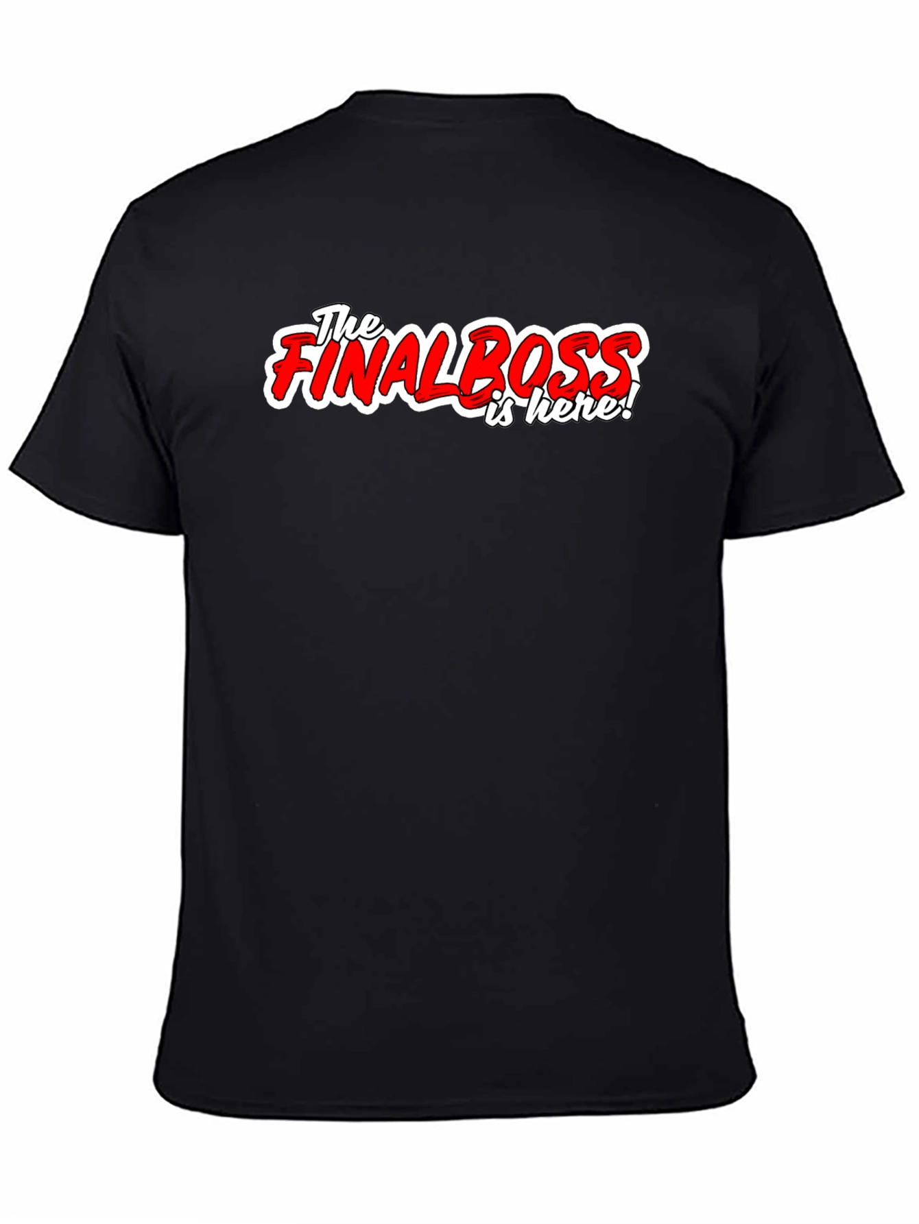 The Final Boss T-Shirt - Gamer Style!