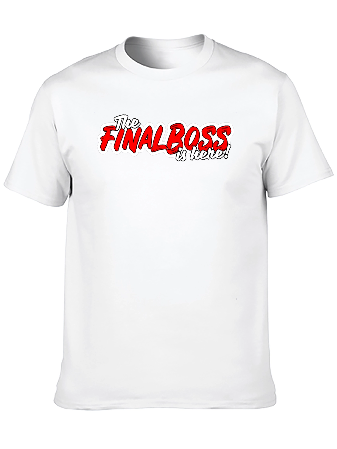The Final Boss T-Shirt - Gamer Style!