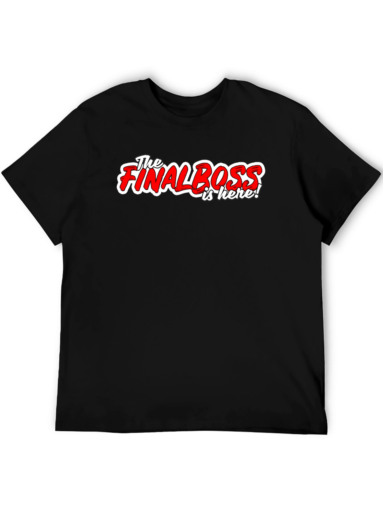 The Final Boss T-Shirt - Gamer Style!