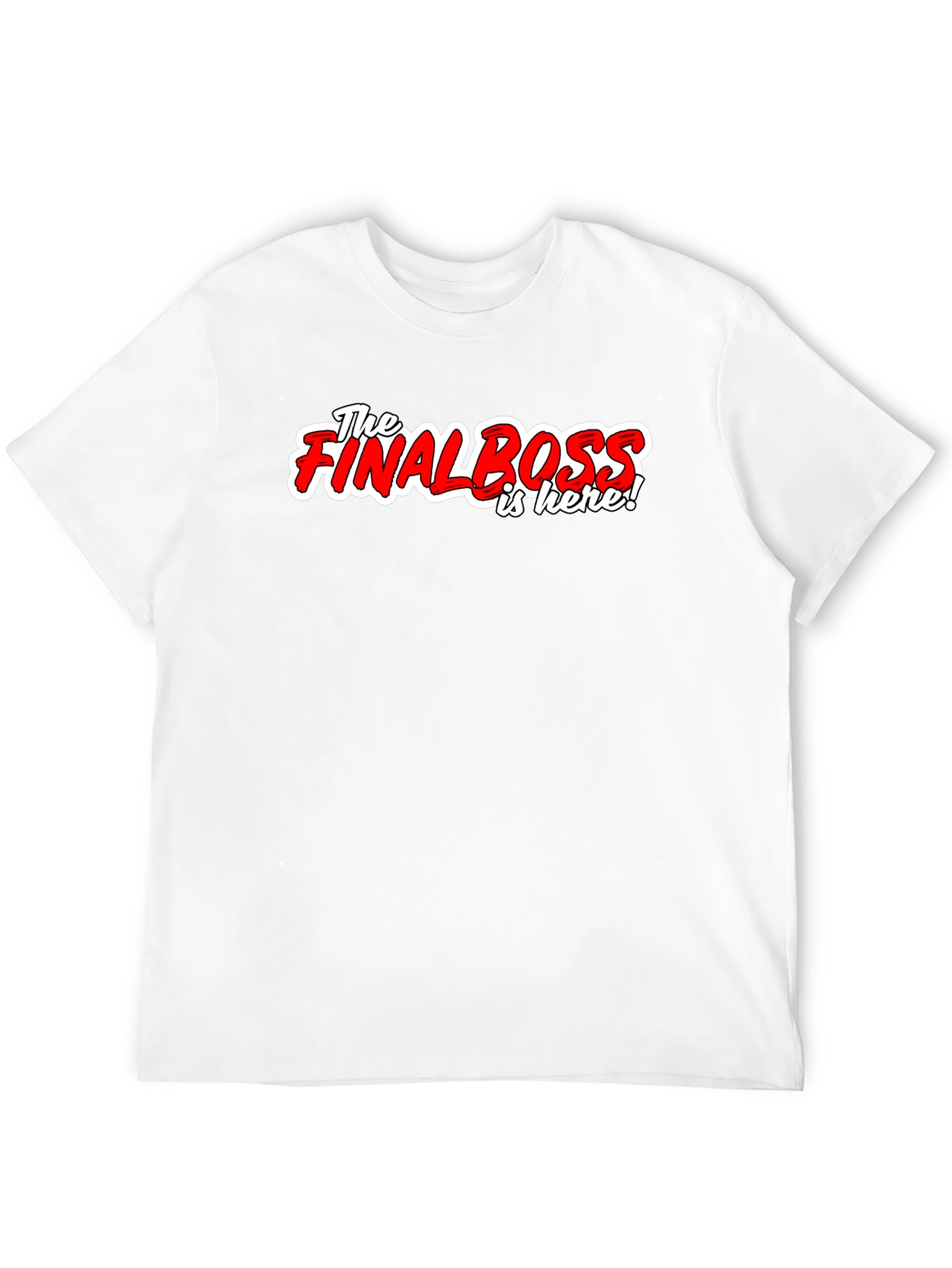 The Final Boss T-Shirt - Gamer Style!