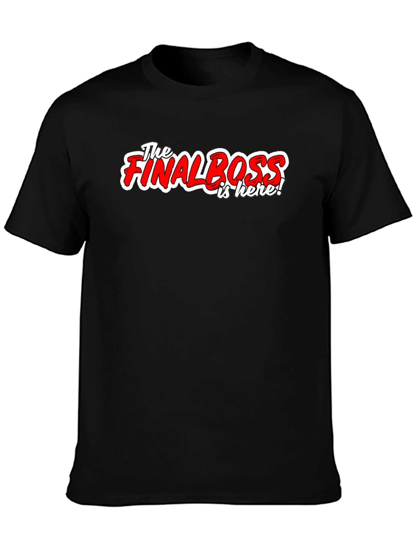 The Final Boss T-Shirt - Gamer Style!