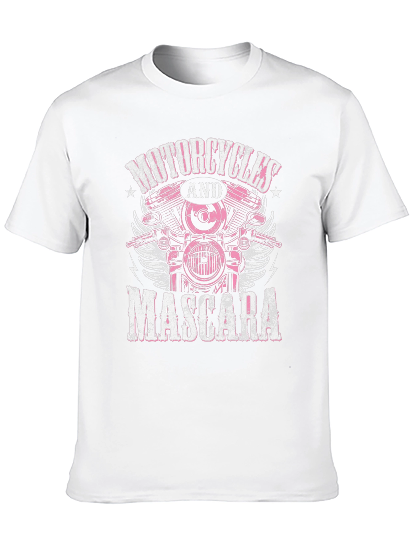 Motorcycles and Mascara Graphic Tee
