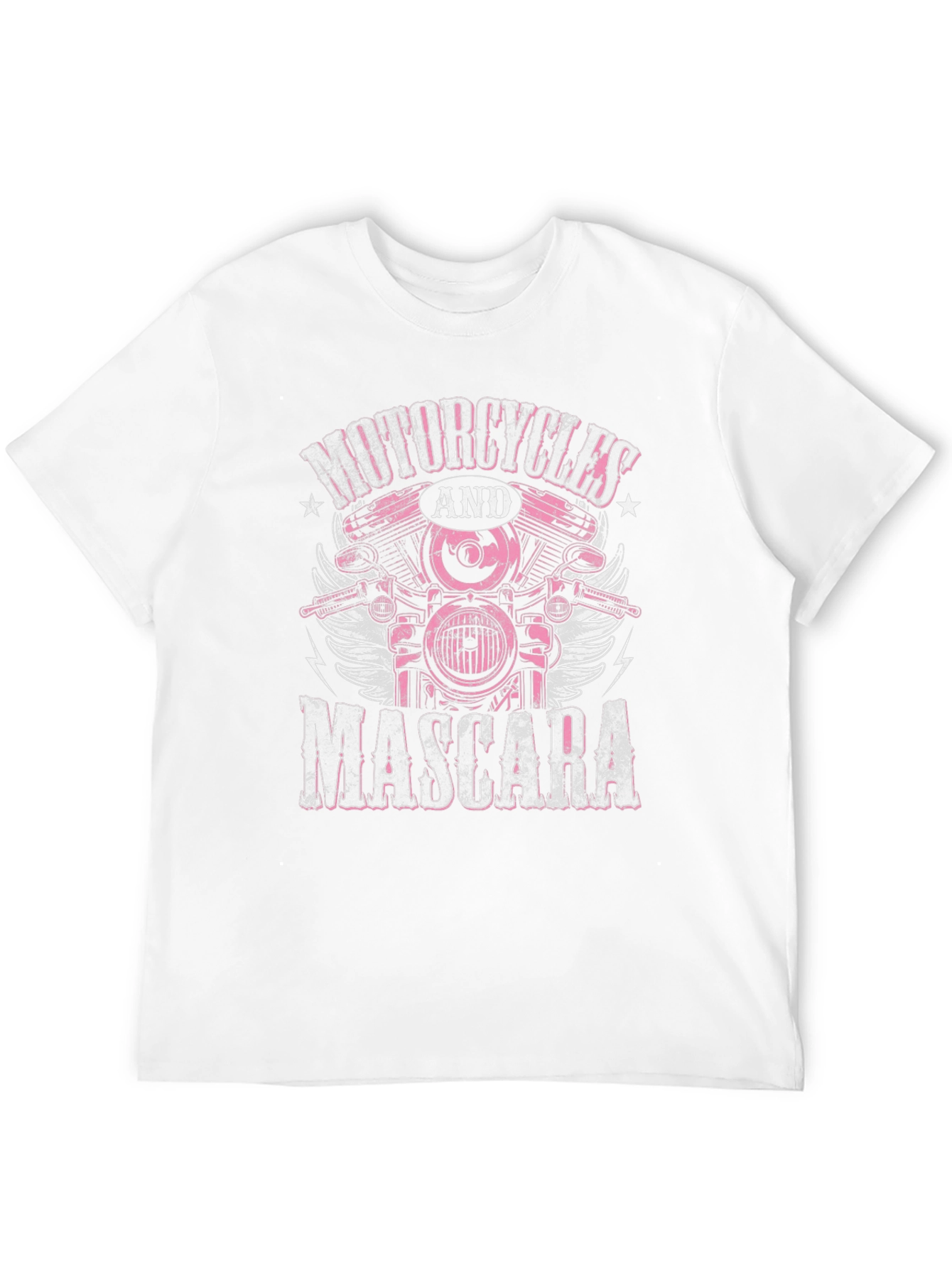 Motorcycles and Mascara Graphic Tee