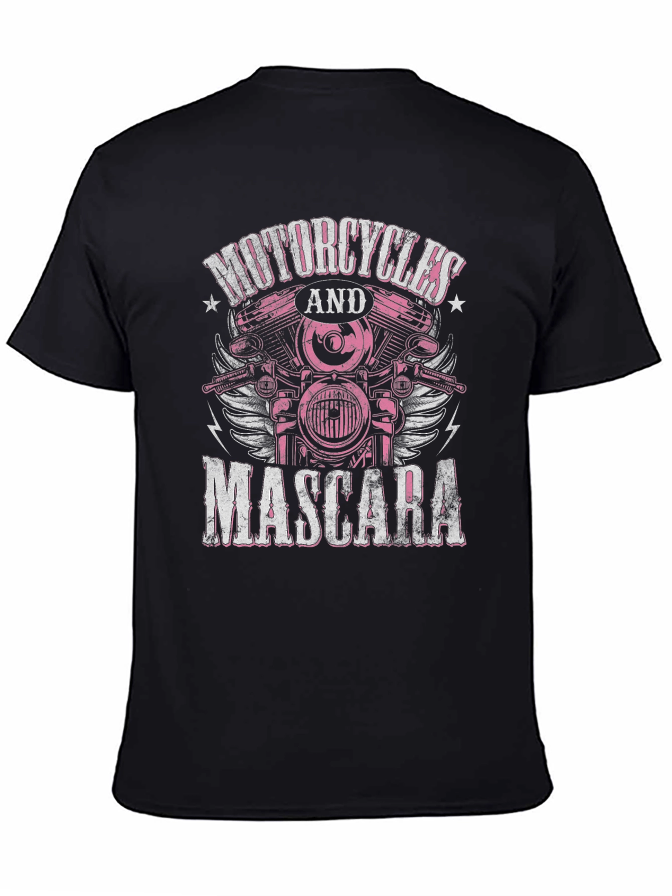 Motorcycles and Mascara Graphic Tee